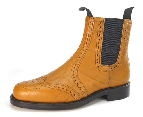 Charles Horrel - Sedgefield CH2003 Tan Grain Welted Boots